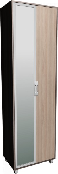 Вест (прихожая) М04  Шкаф 600 зеркало в Игре - igra.ok-mebel.com | фото