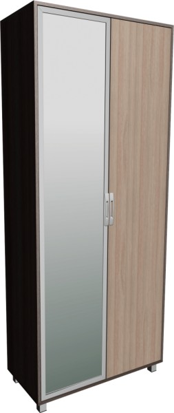 Вест (прихожая) М05 Шкаф 800 зеркало в Игре - igra.ok-mebel.com | фото