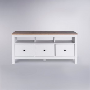 2.08.03.090.14 САГА тумба 3 ящика белая/ясень RU в Игре - igra.ok-mebel.com | фото 2
