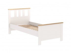 2.08.04.050.14 САГА кровать одинарная 90х200 белая/ясень в Игре - igra.ok-mebel.com | фото 2