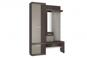 АЛЕКС Прихожая (дуб крафт золотой/белое дерево) в Игре - igra.ok-mebel.com | фото 2