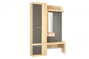 АЛЕКС Прихожая (дуб крафт золотой/белое дерево) в Игре - igra.ok-mebel.com | фото 4