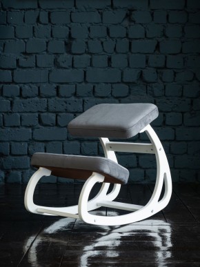 Балансирующий коленный стул Конёк Горбунёк (Белый) в Игре - igra.ok-mebel.com | фото 2