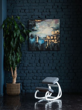 Балансирующий коленный стул Конёк Горбунёк (Белый) в Игре - igra.ok-mebel.com | фото 4