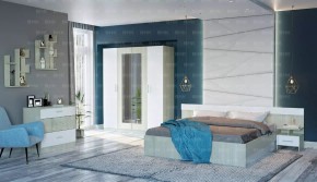 БАРИ Спальня (Дуб Сонома/Белый) модульная в Игре - igra.ok-mebel.com | фото