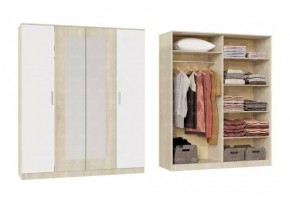 БАРИ Спальня (Дуб Сонома/Белый) модульная в Игре - igra.ok-mebel.com | фото 6