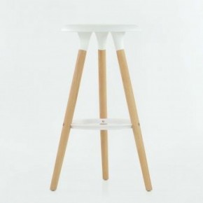 Барный стул Barneo N-19 Modern интерьерный белый в Игре - igra.ok-mebel.com | фото 4