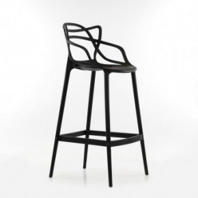 Барный стул Barneo N-235 Masters, черный, design Phillip Stark в Игре - igra.ok-mebel.com | фото 4