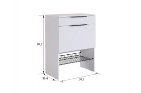 БАСКО Прихожая К8 (белое дерево) в Игре - igra.ok-mebel.com | фото 6