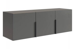 БАСКО Антресоль трехдверная L1200 (графит) в Игре - igra.ok-mebel.com | фото