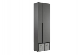 БАСКО Шкаф двухдверный L600 (графит) в Игре - igra.ok-mebel.com | фото