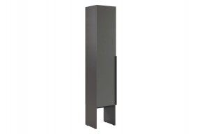 БАСКО Шкаф однодверный L400 (графит) в Игре - igra.ok-mebel.com | фото