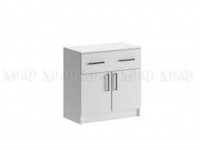 БАСЯ Комод с ящиком, 2-мя дверьми (белый) в Игре - igra.ok-mebel.com | фото