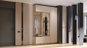 БАВАРИЯ Прихожая (дуб вотан/кашемир) в Игре - igra.ok-mebel.com | фото