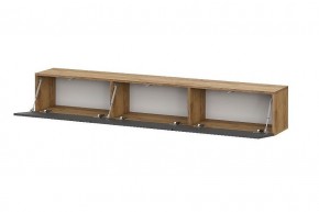 БАЙКАЛ Тумба (Графит/Дуб золотой) в Игре - igra.ok-mebel.com | фото 2