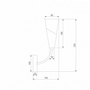 Бра Eurosvet Rhyton 60167/1 никель в Игре - igra.ok-mebel.com | фото 6