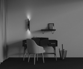 Бра Maytoni Calipso C082WL-24W2.7K-B в Игре - igra.ok-mebel.com | фото 4