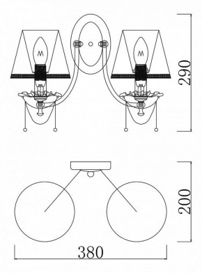 Бра Maytoni Lolita ARM305-02-W в Игре - igra.ok-mebel.com | фото 2