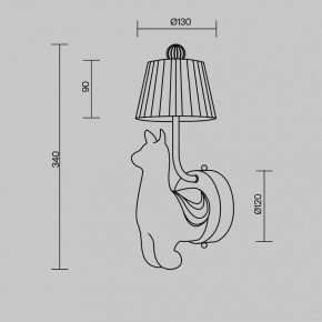 Бра Maytoni Senor Alpaca MOD377WL-L6W3K в Игре - igra.ok-mebel.com | фото 9