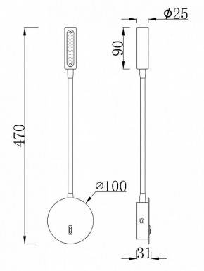 Бра Maytoni Stem C035WL-L3B3K в Игре - igra.ok-mebel.com | фото 7