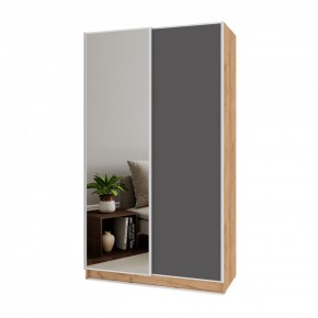 БРАУН Б652 Шкаф-купе (дуб золотой/графит) в Игре - igra.ok-mebel.com | фото