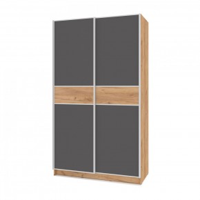 БРАУН Б655 Шкаф-купе (дуб золотой/графит) в Игре - igra.ok-mebel.com | фото