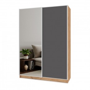БРАУН Б662 Шкаф-купе (дуб золотой/графит) в Игре - igra.ok-mebel.com | фото
