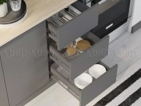 ЧЕЛСИ Кухонный гарнитур 2,0 м (Графит) в Игре - igra.ok-mebel.com | фото 2