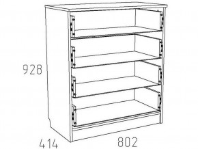 Детская Фанк Комод НМ 013.71-01 М в Игре - igra.ok-mebel.com | фото 3