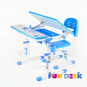 Парта-трансформер + стул Lavoro Blue в Игре - igra.ok-mebel.com | фото 5