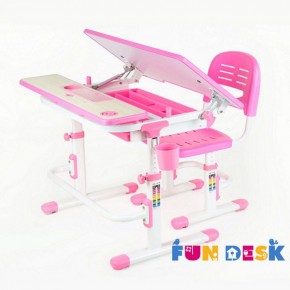 Парта-трансформер + стул Lavoro Pink в Игре - igra.ok-mebel.com | фото 2