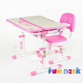 Парта-трансформер + стул Lavoro Pink в Игре - igra.ok-mebel.com | фото 3