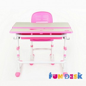 Парта-трансформер + стул Lavoro Pink в Игре - igra.ok-mebel.com | фото 4