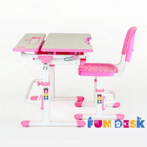 Парта-трансформер + стул Lavoro Pink в Игре - igra.ok-mebel.com | фото 5