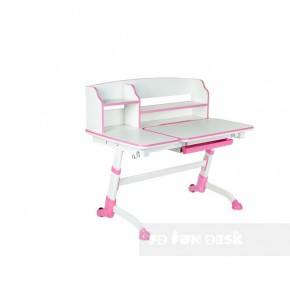 Парта-трансофрмер Amare II Pink с надстройкой в Игре - igra.ok-mebel.com | фото 2