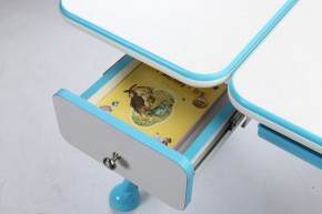 Парта-трансофрмер Amare Blue с выдвижным ящиком в Игре - igra.ok-mebel.com | фото 5
