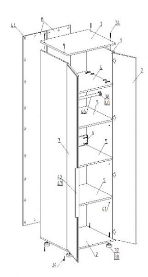 Детская "Лео" (модульная) в Игре - igra.ok-mebel.com | фото 9