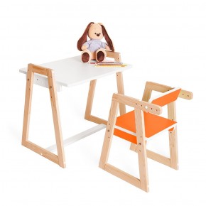 Детская растущая парта и стул Я САМ "Краски" (Оранжевый) в Игре - igra.ok-mebel.com | фото 2