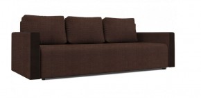 Диван Алиса 4 Shaggy CHOCOLATE - Teos Dark Brown в Игре - igra.ok-mebel.com | фото