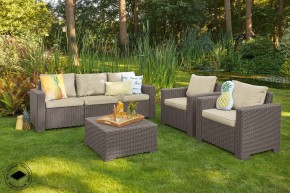 Диван Калифорния 3-х местный (California 2 Sofa), капучино в Игре - igra.ok-mebel.com | фото 3