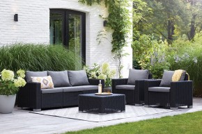Диван Калифорния 3-х местный (California 3 Sofa), графит в Игре - igra.ok-mebel.com | фото 3