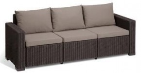 Диван Калифорния 3-х местный (California 3 Sofa), коричневый в Игре - igra.ok-mebel.com | фото 2