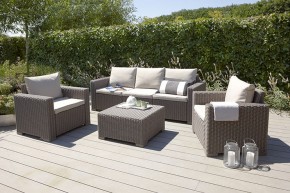 Диван Калифорния 3-х местный (California 3 Sofa), коричневый в Игре - igra.ok-mebel.com | фото 3