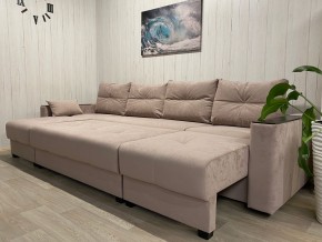 Диван Комфорт-6 модульный 2+1К+1К (НПБ+МДФ) велюр Candy 4 в Игре - igra.ok-mebel.com | фото 4
