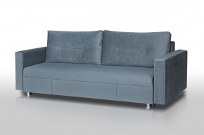 Диван Комфорт с прямыми подлокотниками (микровелюр серый) в Игре - igra.ok-mebel.com | фото