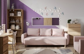 Диван-кровать Тулисия светло-розовый, ткань рогожка в Игре - igra.ok-mebel.com | фото