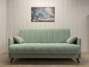 Диван Престиж-3 (НПБ) велюр Sensey mist green в Игре - igra.ok-mebel.com | фото