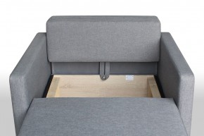Диван Реал 80 с подлокотниками (микровелюр коричневый) в Игре - igra.ok-mebel.com | фото 3