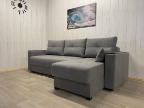 Диван угловой Комфорт-3 (НПБ+МДФ) велюр Galaxy Lite 26 в Игре - igra.ok-mebel.com | фото 2
