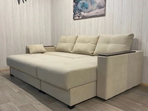 Диван угловой Комфорт-3 (НПБ+МДФ) велюр Luma 01 в Игре - igra.ok-mebel.com | фото 4